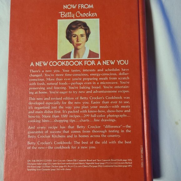 Betty Crocker Cookbook by Betty Crocker, 1978, Hardcover, Vintage - Picture 3 of 5